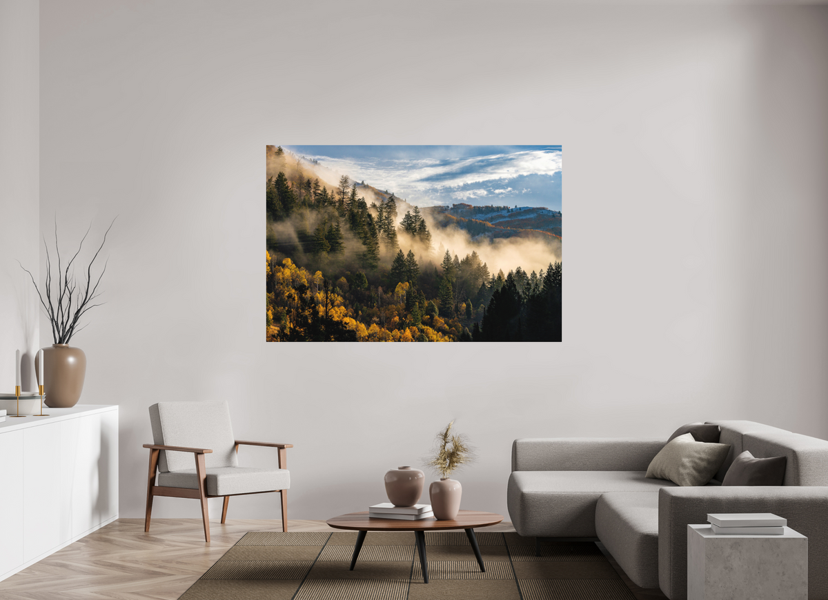 72″ x 48″, Metal No Frame Into the Mystic