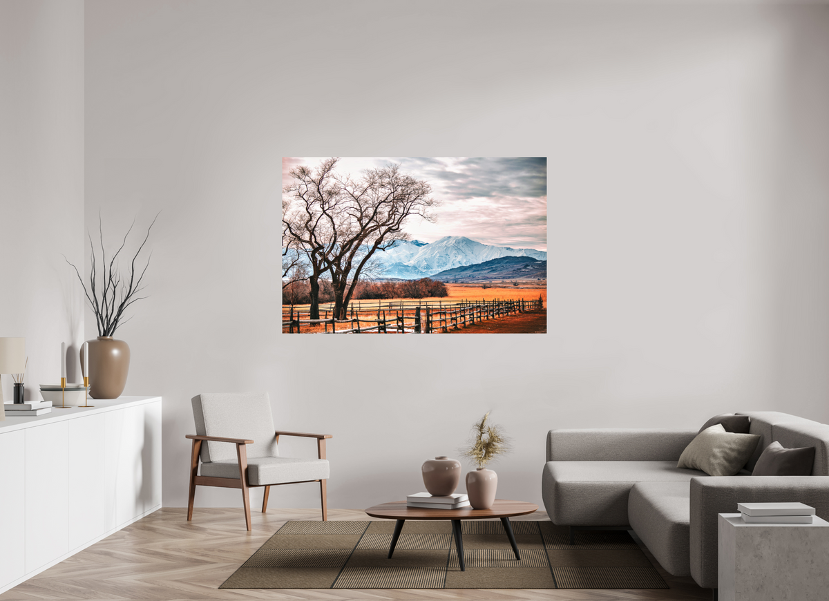66 x 44″, Metal No Frame The Space Between