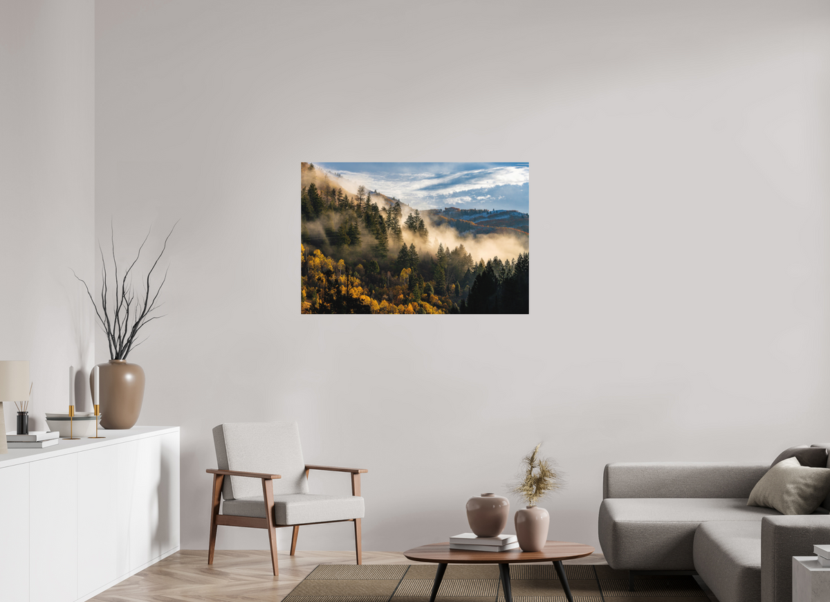45 x 30″, Metal No Frame Into the Mystic