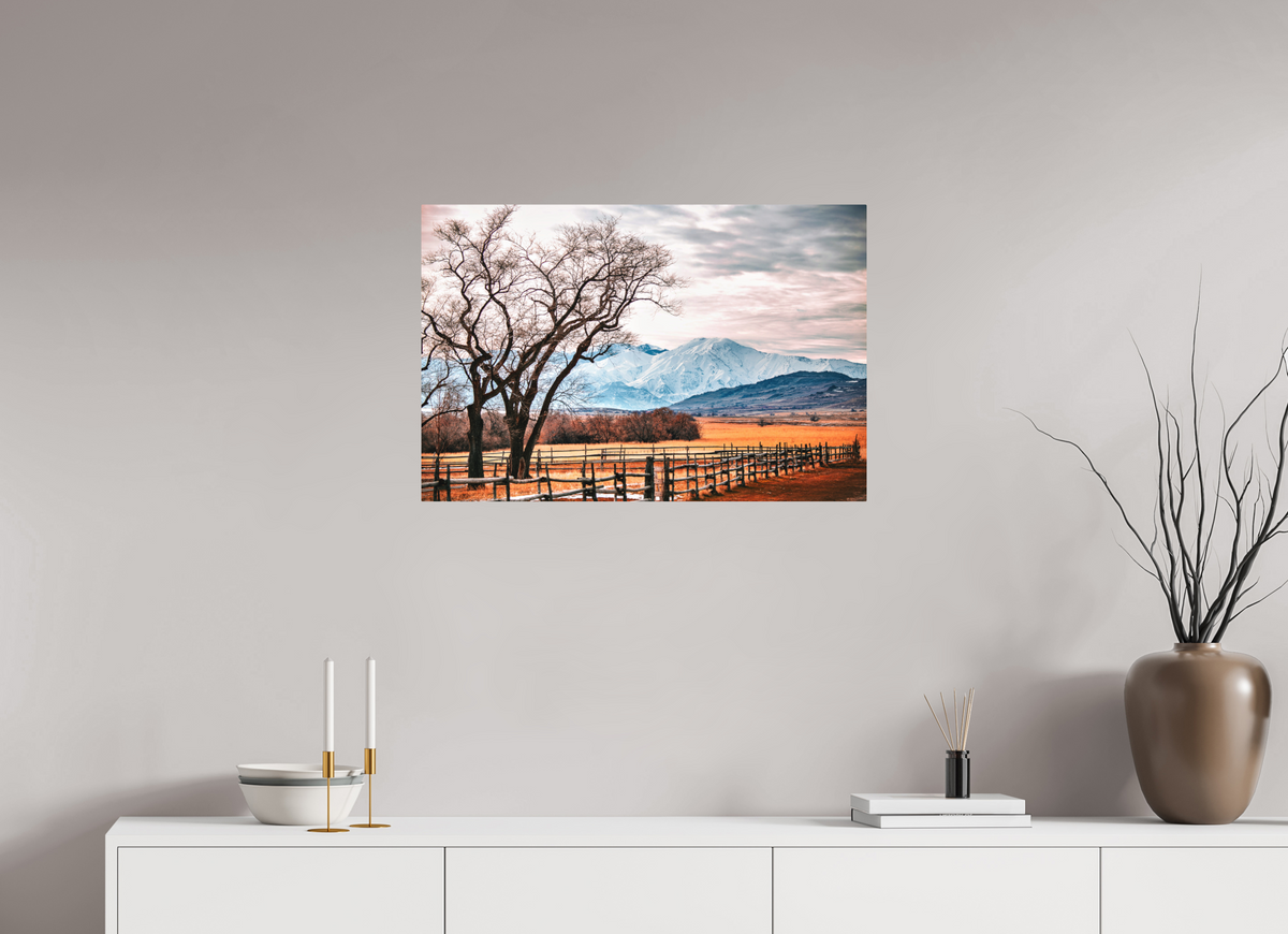 30 x 20″, Metal No Frame The Space Between
