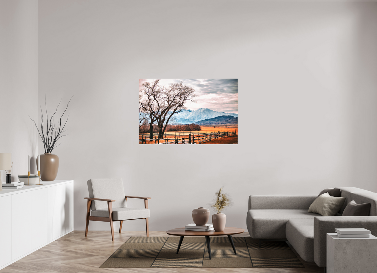 54 x 36″, Metal No Frame The Space Between