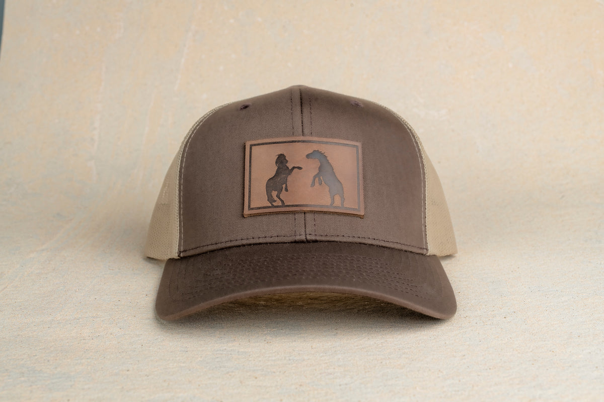 Leather Patch Hats