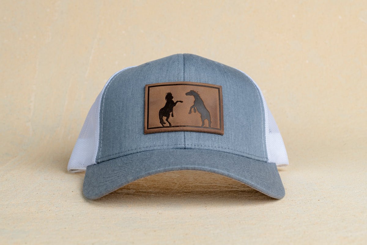 Leather Patch Hats