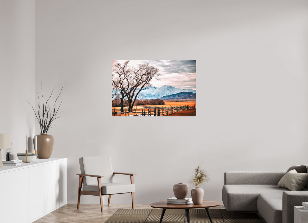 45 x 30″, Metal No Frame The Space Between