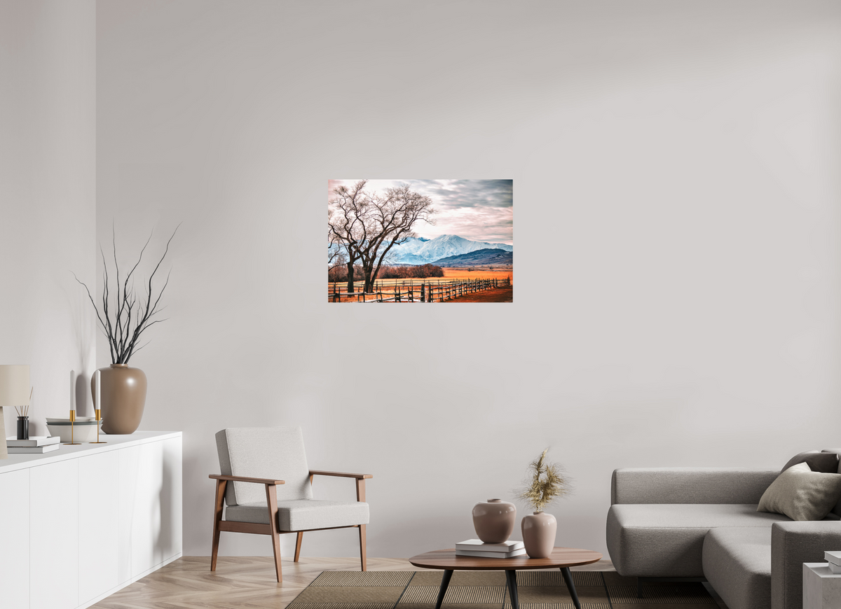 36 x 24″, Metal No Frame The Space Between