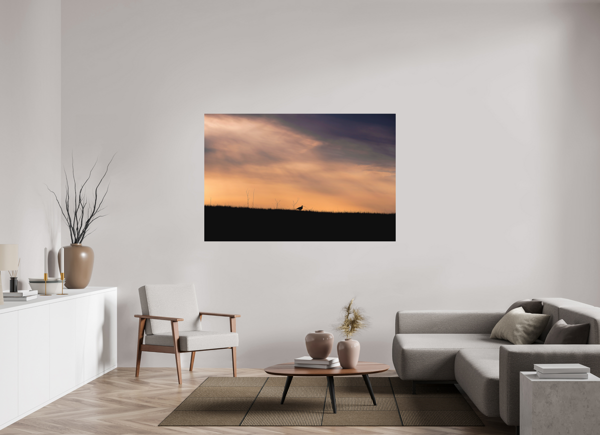 66 x 44″, Metal No Frame The Lone Traveler