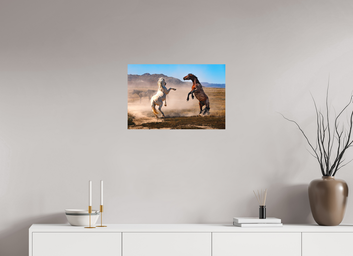 24 x 16″, Metal No Frame Dance with the Wild Ones