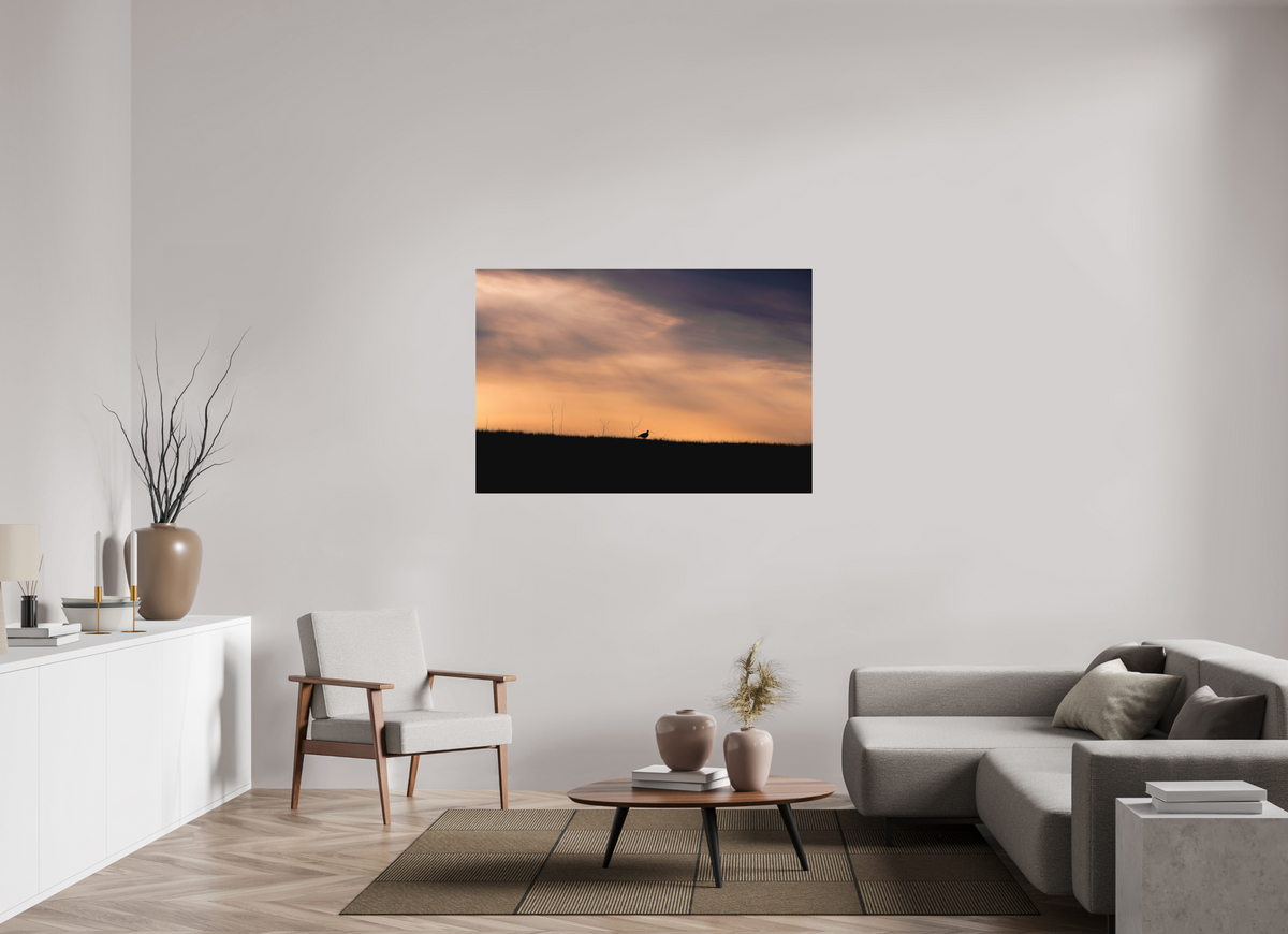 54 x 36″, Metal No Frame The Lone Traveler